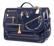 Šolske aktovke - Šolska aktovka It Bag Midi Jewellery Box Navy Jeune Premier ergonomična luksuzna izvedba 30*38 cm_1