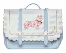 Serviete școlare - Servietă It Bag Midi Liberty Corgi Jeune Premier design ergonomic de lux 30*38 cm_1