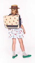 Cartella da scuola - La cartella scolastica It Bag Midi Raffia Cherry Jeune Premier ergonomico lussuoso design 30*38 cm_2
