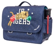 Teczki szkolne - Szkolna aktówka It Bag Midi Boxing Tiger Navy Mélange Jeune Premier ergonomiczne luksusowe wykonanie 30*38 cm_0