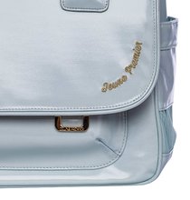 Školní aktovky - Školní aktovka It Bag Midi Baby Blue Jeune Premier ergonomická luxusní provedení 30*38 cm_0