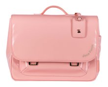 Školske aktovke - Školska aktovka It Bag Midi Baby Pink Jeune Premier ergonomično luksuzno izvedba 30*38 cm_1