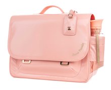 Serviete școlare - Servietă școlară It Bag Midi Baby Pink Jeune Premier design ergonomic de lux 30*38 cm_2