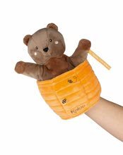 Loutky pro nejmenší - Plyšový medvěd loutkové divadlo Ted Bear Kachoo Kaloo překvapení v úlu 25 cm pro nejmenší od 0 měsíců_0