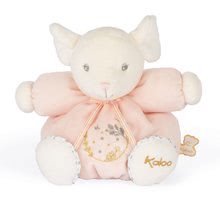 Șoricel de pluș Chubby Mouse Pink Perle Kaloo roz 18 cm din pluș moale fin de la 0 luni