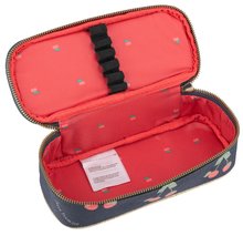 Školské peračníky - Školský peračník Pencil Box Love Cherries Jeune Premier ergonomický luxusné prevedenie 22*7 cm_0