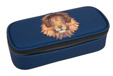 Školský peračník Pencil Box Lion DJ Jeune Premier ergonomický luxusné prevedenie 22*7 cm