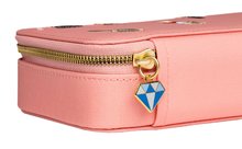 Szkolne piórniki - Szkolny piórnik Pencil Box Filled Jewellery Box Pink Jeune Premier ergonomiczne luksusowe wykonanie 20*7 cm_2