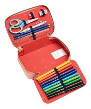 Trousses - Boîte à crayons scolaire Pencil Box Filled Jewellery Box Rose Jeune Premier ergonomique luxueuse exécution 20*7 cm_1