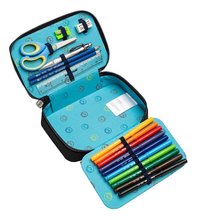 Školní penály - Školní penál Pencil Box Filled Grand Prix Jeune Premier ergonomický luxusní provedení 20*7 cm_0