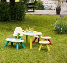 Dětský záhradní nábytek - Stůl pro děti KidTable Smoby červený s UV filtrem od 18 měsíců_1