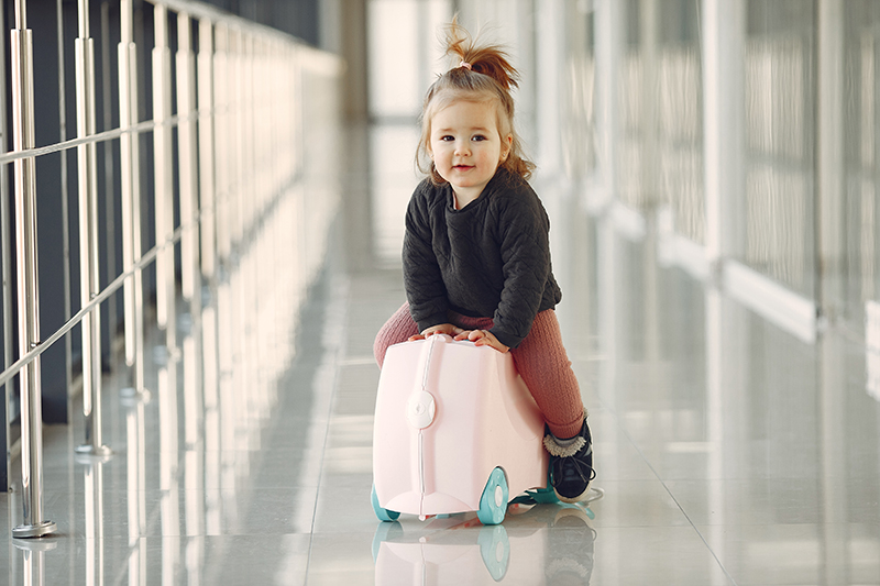 Aeroport enfant valise