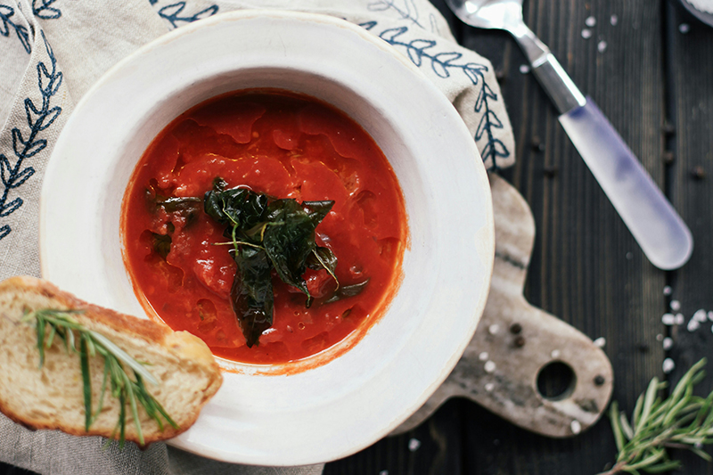 Gazpacho leves recept