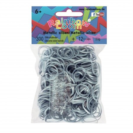 Jouets créatifs et didactiques - Rainbow Loom métallisées élastiques originales