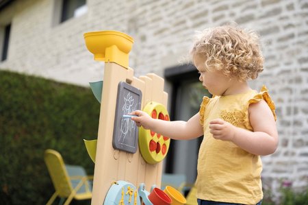 Pedal ride-on sets - Set tractor for pedaling and play wall with 6 activities Builder Max Tractor Smoby - 29